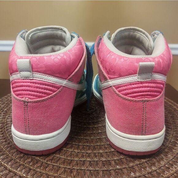 Nike 6.0 High Dunk Womens Sneaker Skater Shoes Sz 9 Retro 454054-136 - Picture 5 of 8